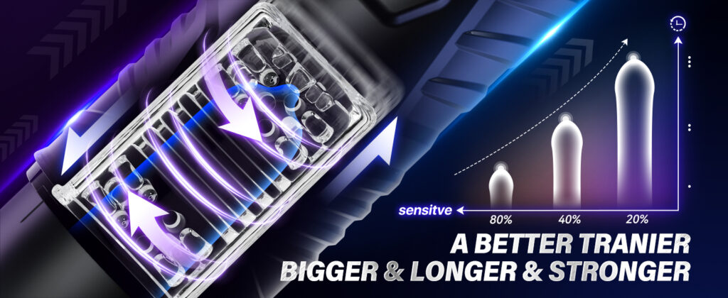 APP Telescopic Rotating Male Masturbator 15