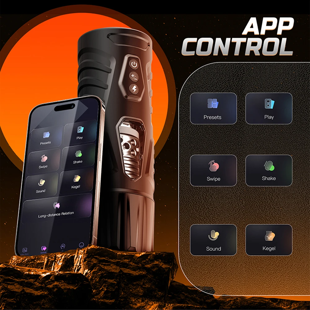 APP Telescopic Rotating Male Masturbator 02