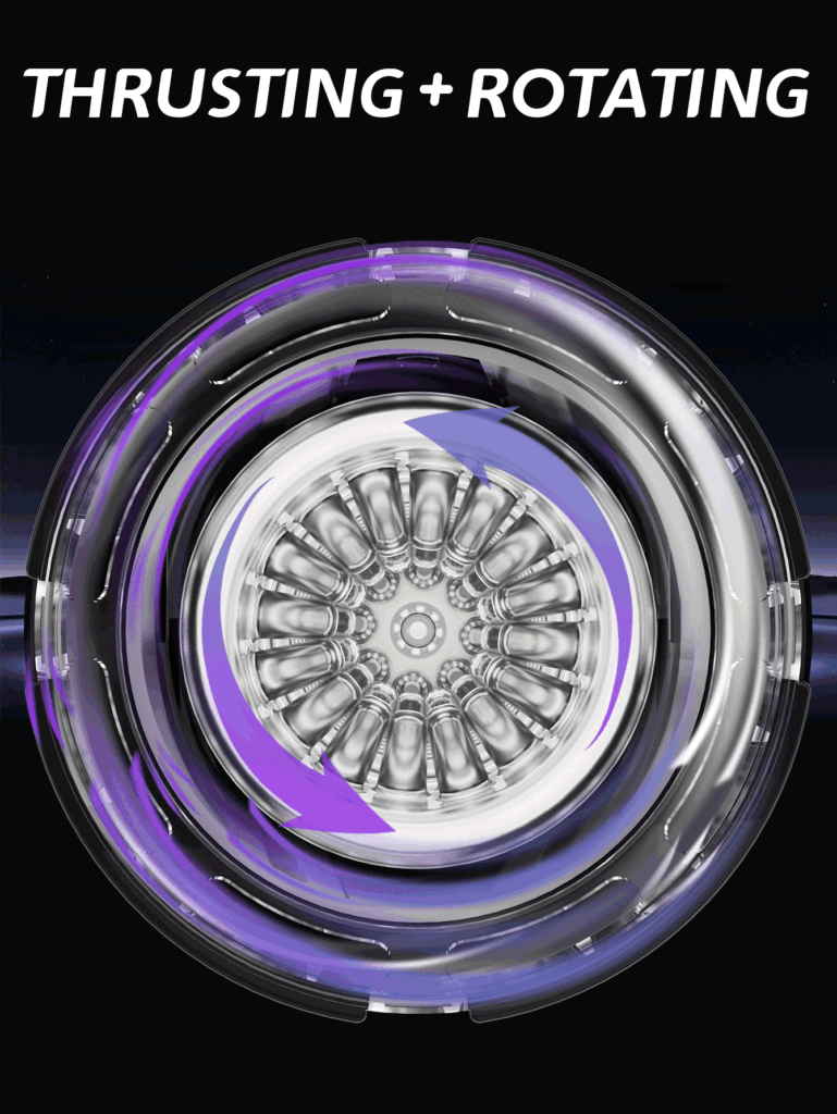 APP Telescopic Rotating Male Masturbator 08