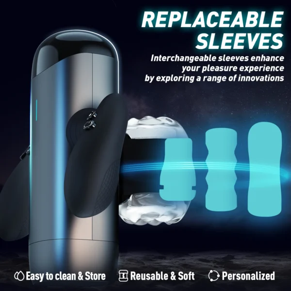Automatic Telescopic Men Masturbation Cup 07