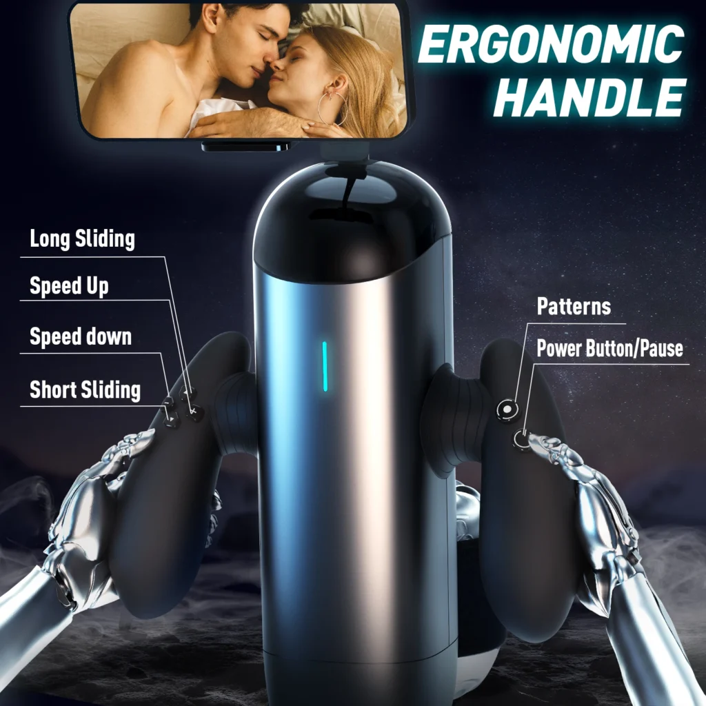 Automatic Telescopic Men Masturbation Cup 05