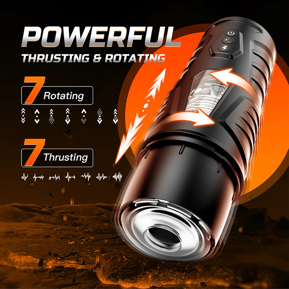 APP Telescopic Rotating Male Masturbator 02