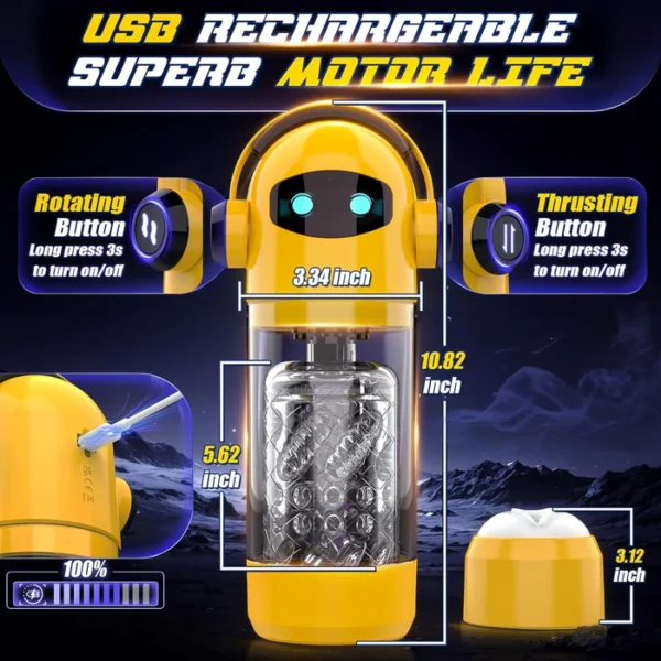 Spaceman Male Masturbator 05