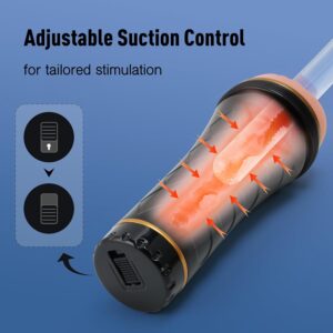 Male Automatic Masturbato - Adjustable Suction Control