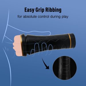 Male Automatic Masturbato - Easy Grip Ribbing
