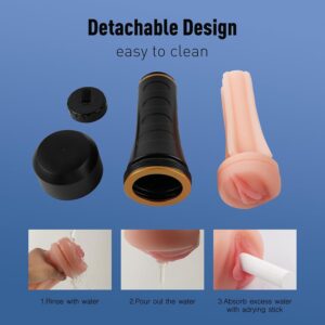 Male Automatic Masturbato - Detachable Design easy to clean