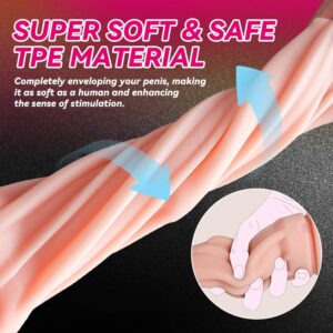 Male Masturbator Cup - SUPER SOFT & SAFE TPE MATERIAL 01