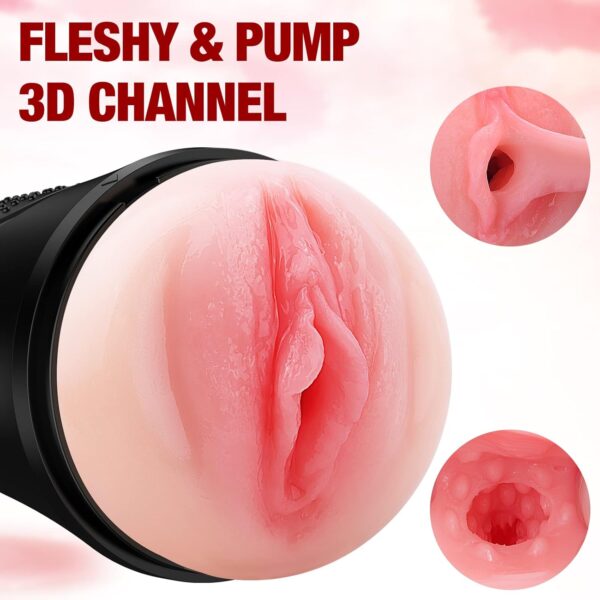 Male Masturbators for Men - FLESHY & PUMP 3D CHANNEL