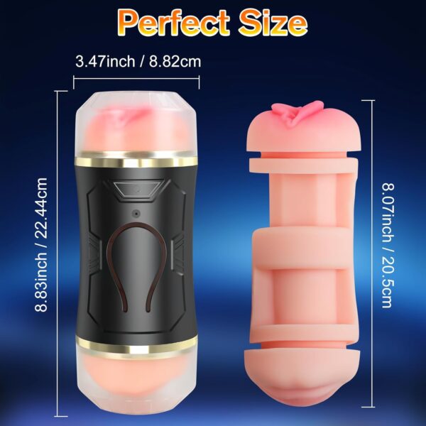3 in 1 Realistic Vaginal - Perect size