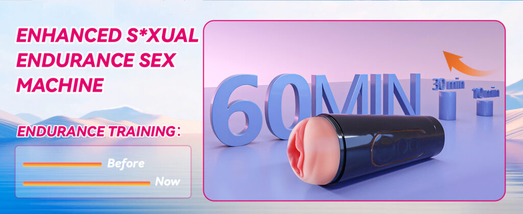 Male Masturbator Cup - ENHANCED S*XUAL ENDURANCE SEX MACHINE