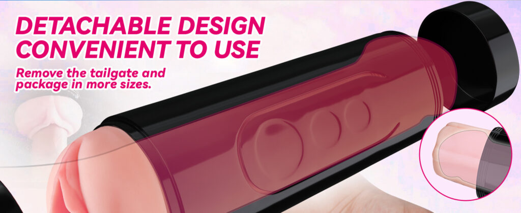 Male Masturbator Cup - DETACHABLE DESIGN CONVENIENT TO USE