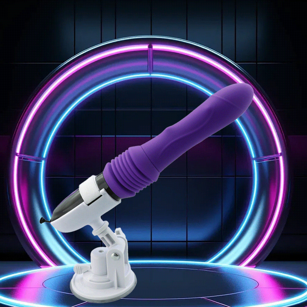 Telescopic Dildo Vibrator 03