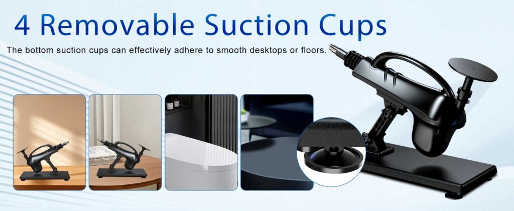 Sex Machine Automatic - 4 Removable Suction Cups